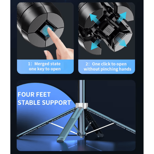 Trípode Inteligente 360° con Seguimiento Facial4