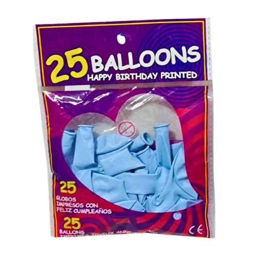 GLOBO LATEX X25 BALLONS5