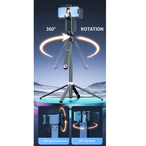 Trípode Inteligente 360° con Seguimiento Facial5