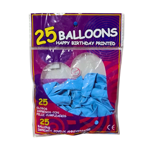GLOBO LATEX X25 BALLONS6