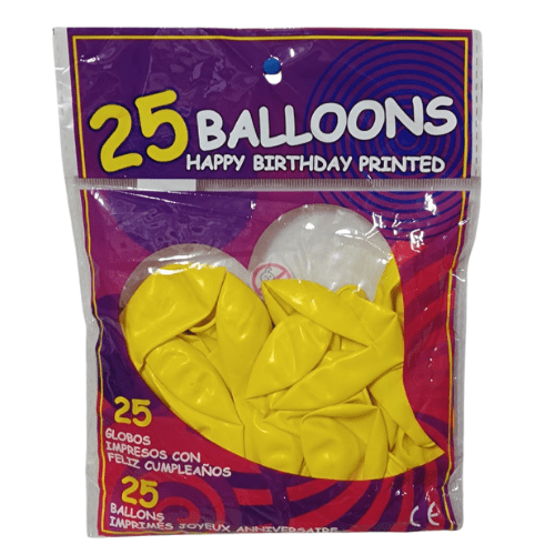 GLOBO LATEX X25 BALLONS13