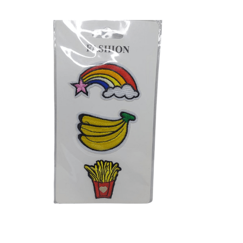 PARCHE ROPA ZAPATILLA/CORAZON/MILITAR ETC1