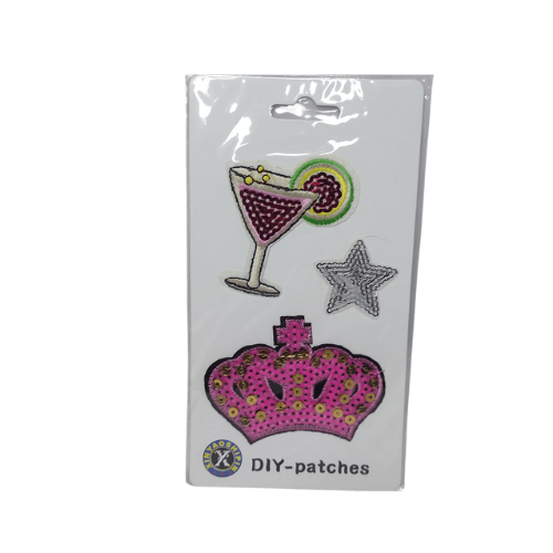 PARCHE ROPA ZAPATILLA/CORAZON/MILITAR ETC2