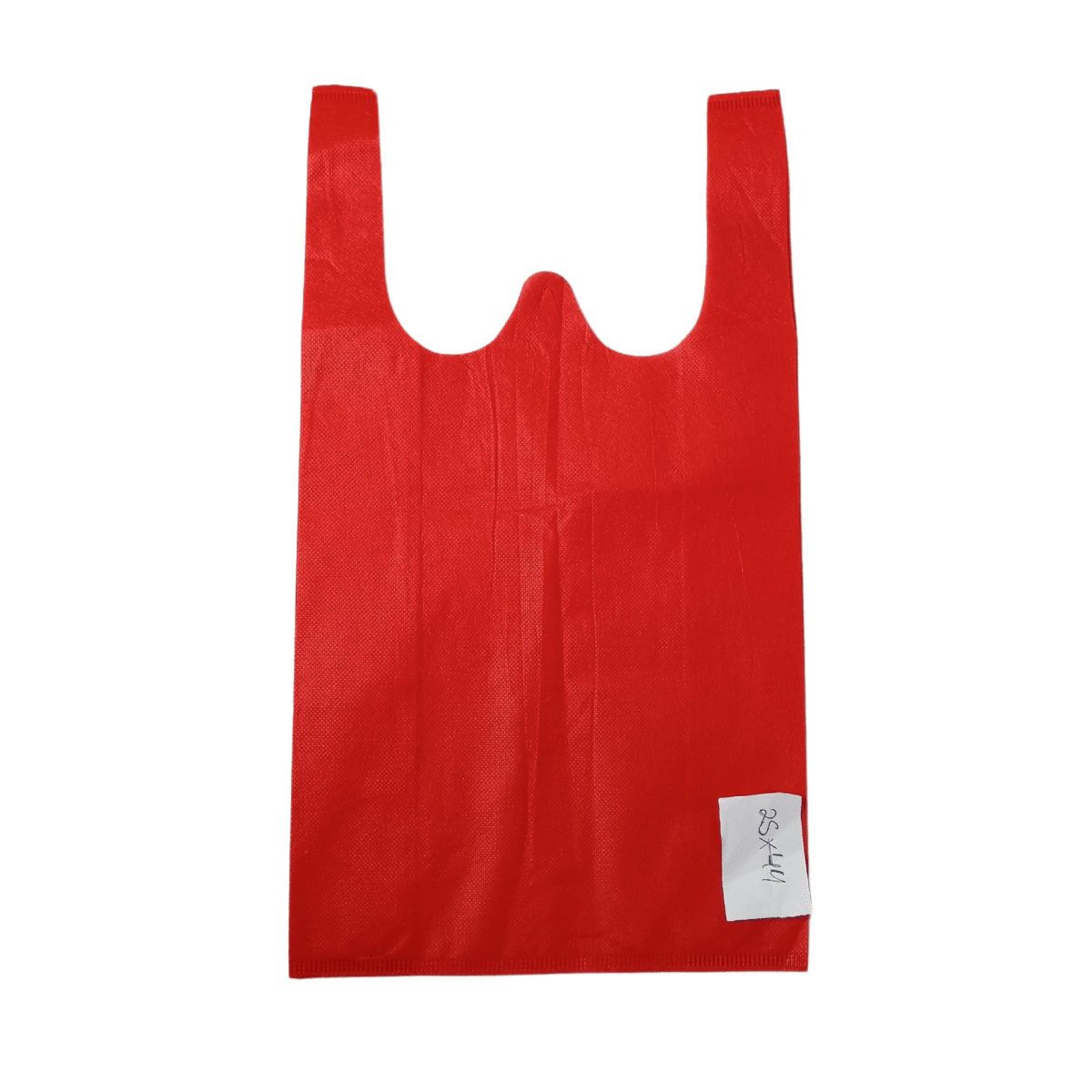 BOLSA CAMISETA TNT 25x44 DE 50 UNIDADES6