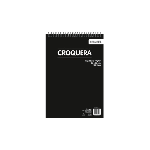 BLOCK CROQUIS 22X32 100H PROARTE1