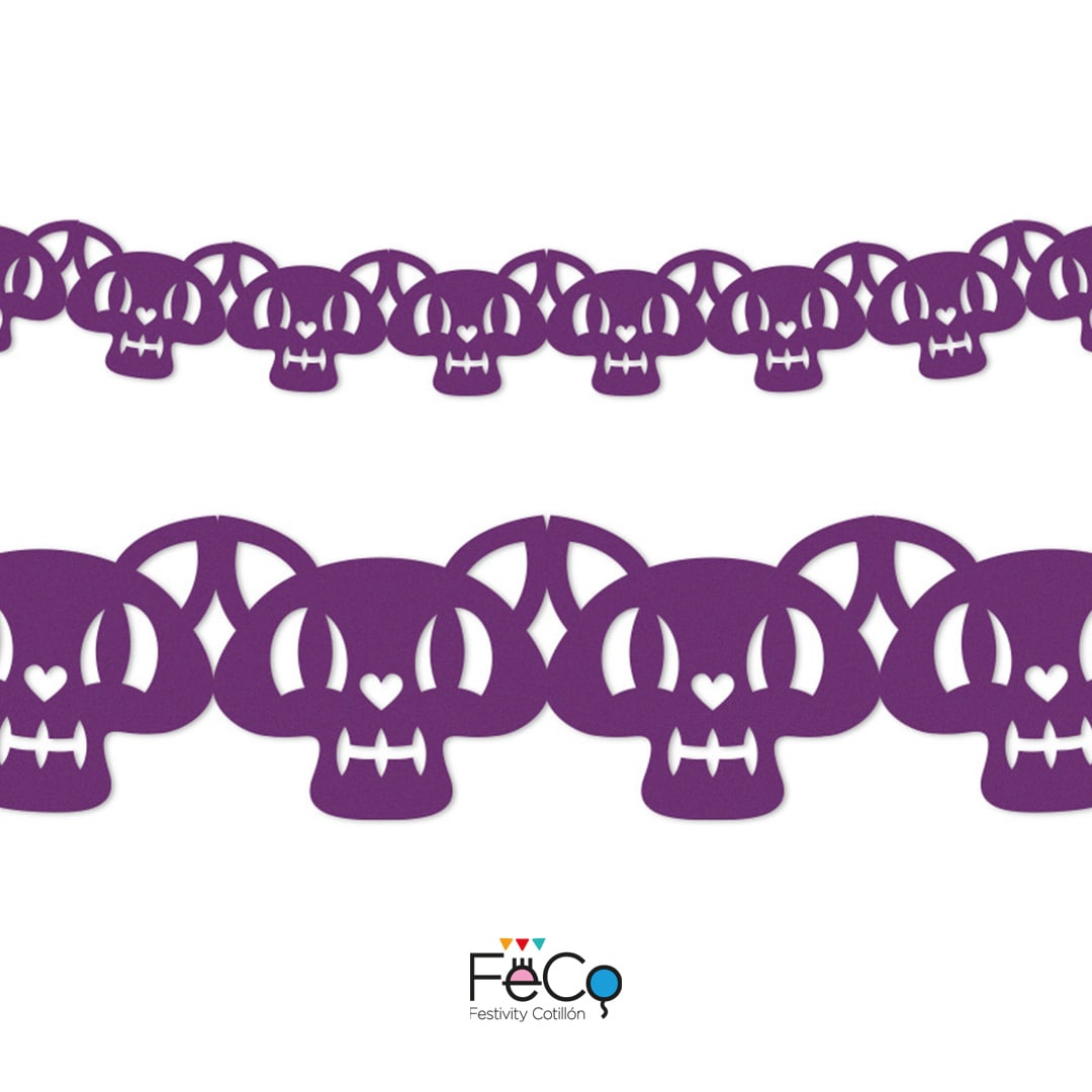 GUIRNALDA GATO MORADO1