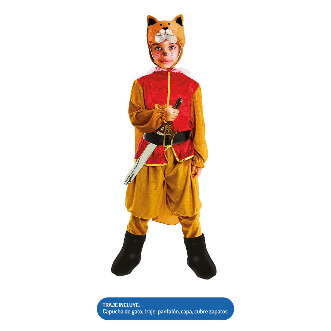 DISFRAZ GATO C/BOTAS1