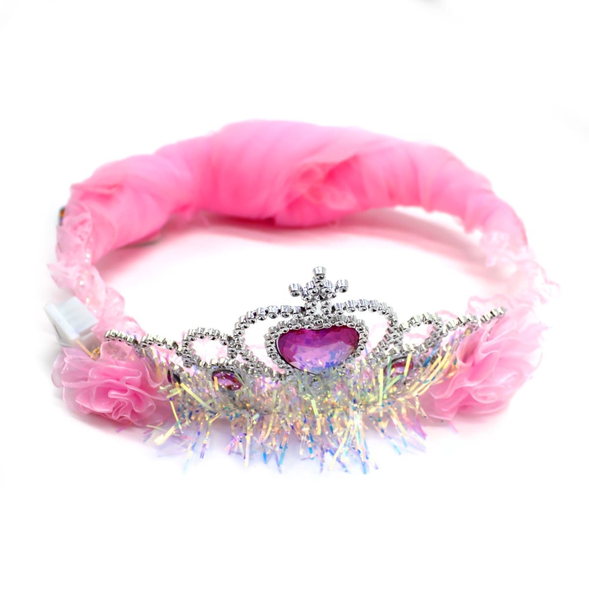 CORONA CON VELO LED4