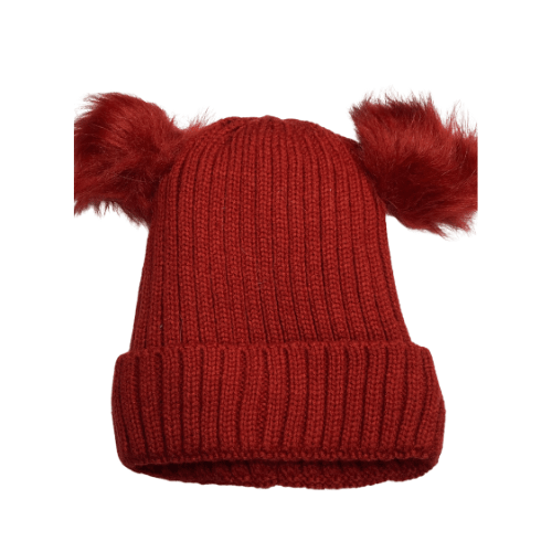 GORRO LANA POMPON PIEL2