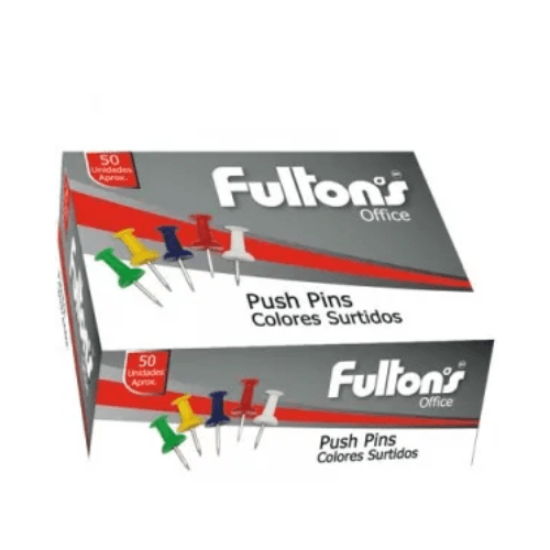 PUSH PIN FULTONS 50UNI1