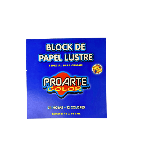 BLOCK DE PAPEL LUSTRE 16X162