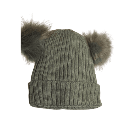 GORRO LANA POMPON PIEL4