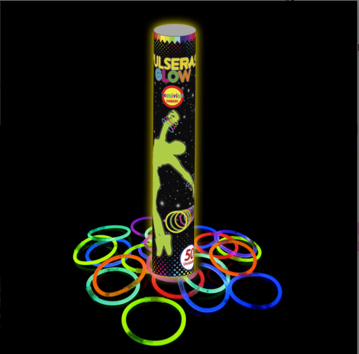 PULSERA FLUOR LUMINOSA X1002