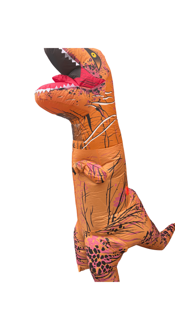 DISFRAZ INFLABLE DINOSAURIO CAFE2