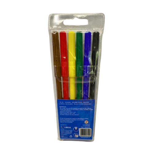 PLUMON 6 COLORES PROARTE1