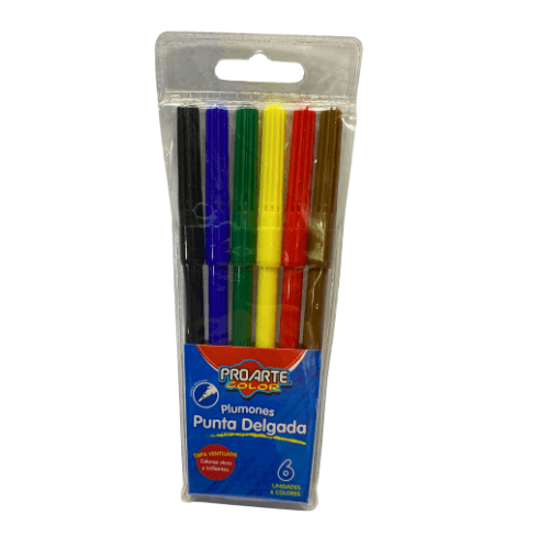 PLUMON 6 COLORES PROARTE2
