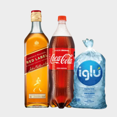 PACK(D) RED LABEL+COCA COLA1.5LT+HIELO 1.5KG