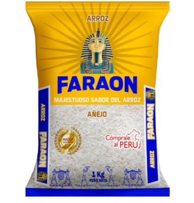 Arroz Añejo Amarillo FARAÓN G3 Bolsa 1Kg