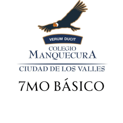 7MO BASICO MANQUECURA CIUDAD DE LOS VALLES