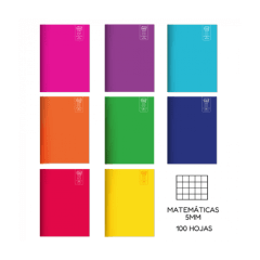 CUADERNO COLLEGE 5MM 100 HOJAS LISO