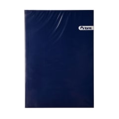 CARPETA PLASTIFICADA AZUL.