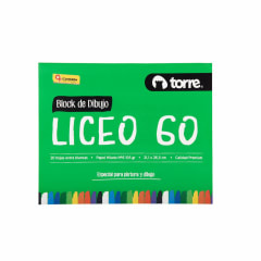 BLOCK LICEO DIBUJO 20 HOJAS