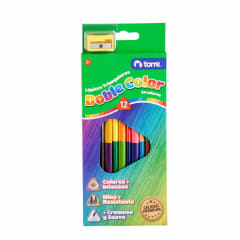 LAPICES DE COLORES DOBLE COLOR.