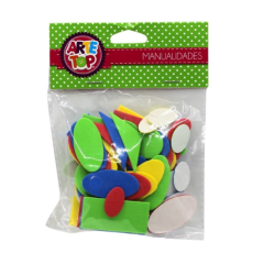 SET FIGURAS GEOMETRICAS DE GOMA EVA