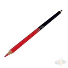 LAPIZ BICOLOR ROJO AZUL.