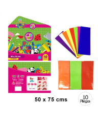 CARPETA PAPEL VOLANTIN 50x75 CMS 10 PLIEGOS.