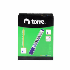 MARCADOR PIZARRA PUNTA REDONDA AZUL.