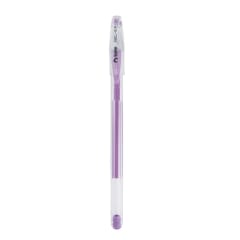 LAPIZ GEL COLOR PASTEL 0.8MM MORADO.