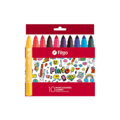 MARCADOR PINTO JUMBO 10 COLORES.