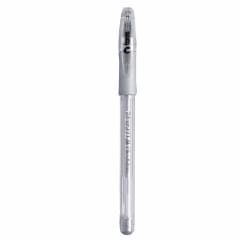 LAPIZ GEL METALICO 0.7MM PLATA.