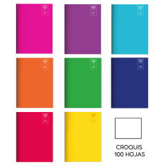 CUADERNO COLLEGE CROQUIS 100 HOJAS