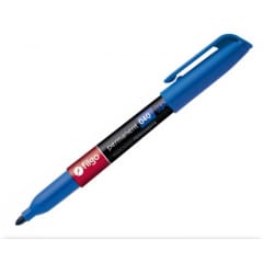 MARCADOR PERMANENTE FINO AZUL FILGO.