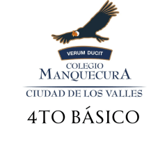 4TO BASICO MANQUECURA CIUDAD DE LOS VALLES