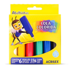 COLA COLORIDA 6 COLORES