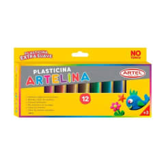 ESTUCHE ARTELINA PLASTICINA 12 COLORES