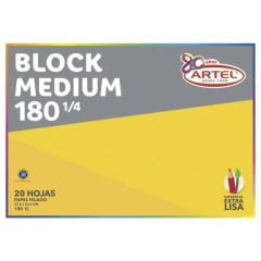 BLOCK MEDIUM 180 1/4