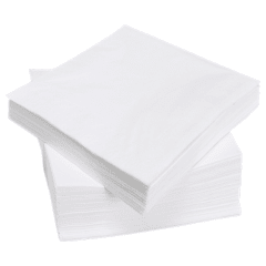 SERVILLETAS BLANCO 33X33 X 20UNID