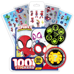 BLISTER 1001 STICKERS SPIDY FRIENDS.