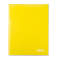 CARPETA CON GUSANO AMARILLA