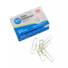 CLIP META?LICO 33 MM 100 UNIDADES