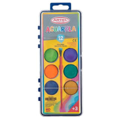 ESTUCHE ACUARELA DE 12 COLORES