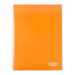 CARPETA CON GUSANO NARANJA