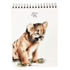 CROQUERA CARTA 21,2X28CM PUMA ARAUCARIA