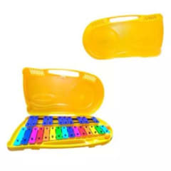 METALOFONO 25 NOTAS COLORES MALETA PLASTICA
