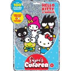 SUPER COLOREA HELLO KITTY FRIENDS