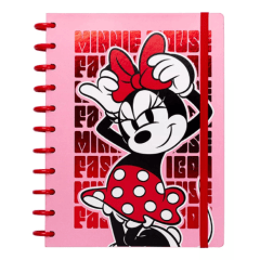 CUADERNO DISCO CARTA MINNIE MOUSE.